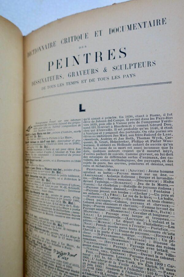 Bénézit Dictionnaire critique et documentaire des peintres, sculpteurs...1911 – Image 10