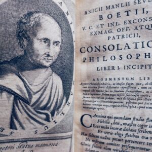 Boece Boethius Consolationis philosophiae 1656