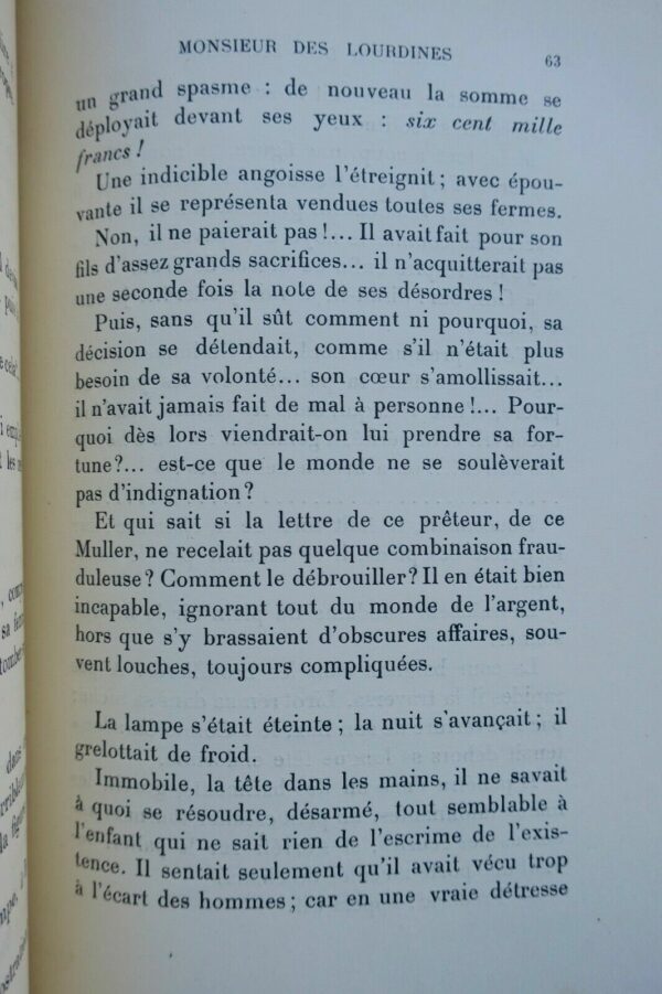 CHATEAUBRIAND MONSIEUR DES LOURDINES : HISTOIRE D'UN GENTILHOMME vélin/portrai – Image 6