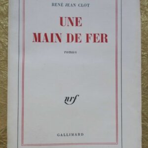 CLOT  Une main de fer, dédicace