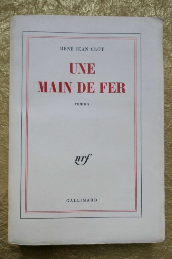 CLOT  Une main de fer, dédicace