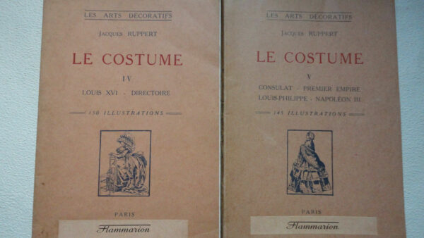 COSTUME RUPPERT, Le costume Epoques Louis XVI à Napoléon III – Image 8