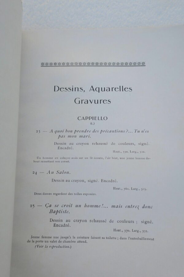 Collection Georges Liacre. Peintures, pastels Forain, Steinlen, Willette – Image 5
