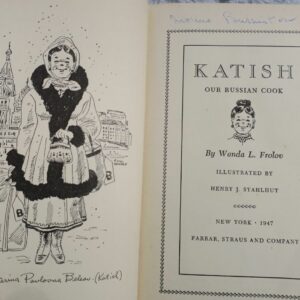 Cuisine Katish: Our Russian cook 1947