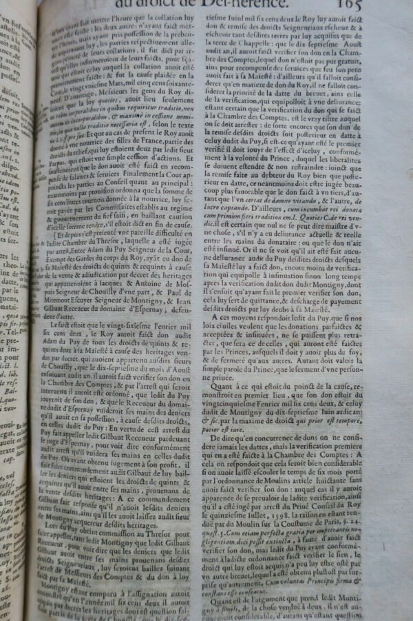 Droit Jean Bacquet 1658 Lawyer Of The King In The Chamber Of The Treasury 1658 – Image 6