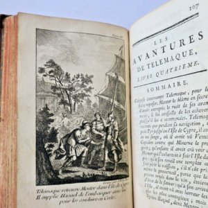 FÉNÉLON Les Avantures de Télémaque 1755