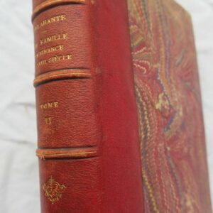 FINANCE famille de finance au XVIIIe siècle.Mémoires, Correspondance