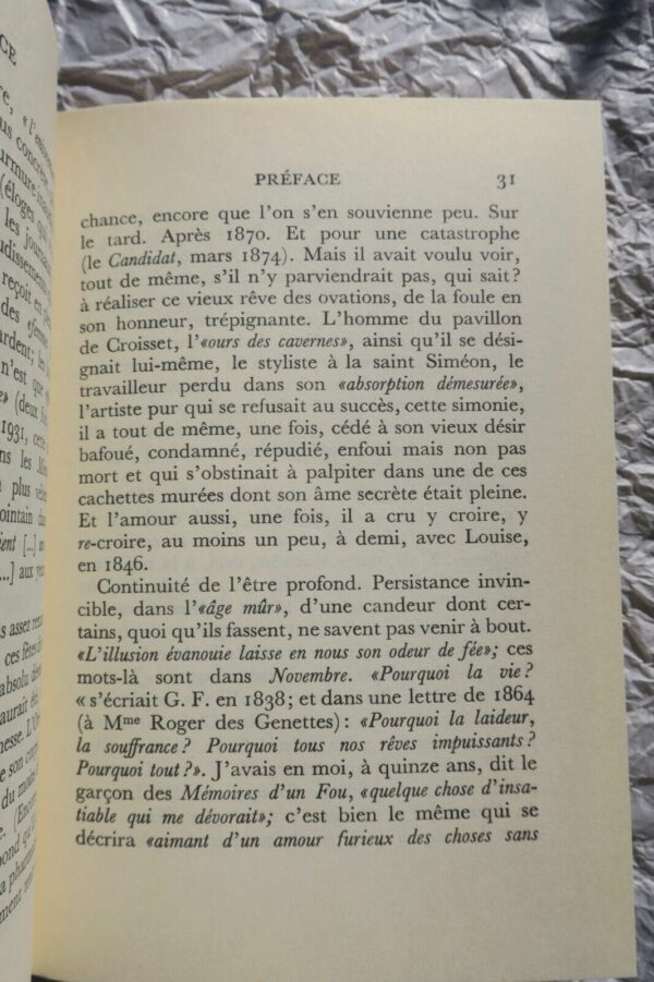 FLAUBERT (Gustave). Mémoires d'un fou. Novembre. Préface de Henri Guillemin – Image 4