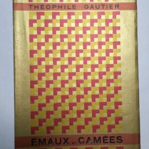 GAUTIER  Émaux et Camées ill- Braun 1929