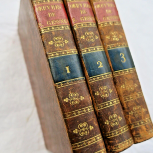 Gessner (1730-1788) OEUVRES DE SALOMON GESSNER  mini