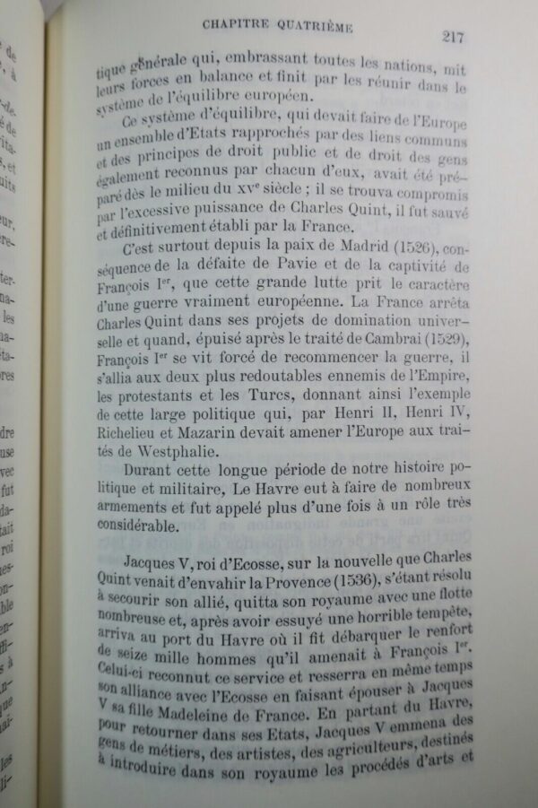HAVRE Histoire de la ville du Havre et de son ancien gouvernement 5/5 – Image 4