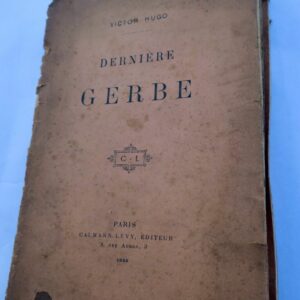 HUGO Victor HUGO Dernière gerbe EO 1902