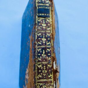 INSTRUCTIONS CHRETIENNES SERVIR D'EXHORTATION ET DE PREPARATION A LA MORT 1748