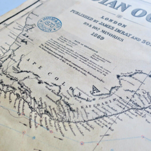 India ocean 1869 104 x 66 cm