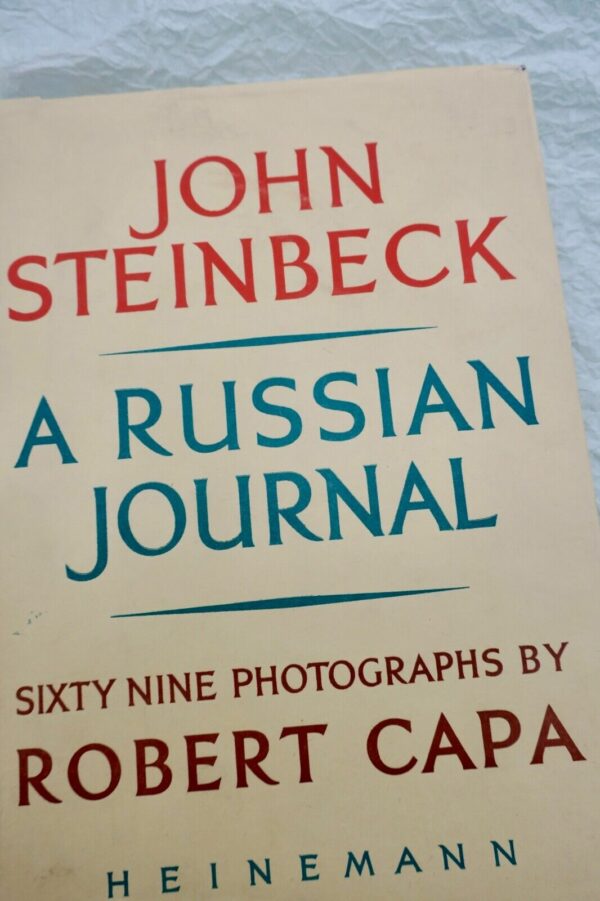 JOHN STEINBECK 1949 A Russian Journal photos CAPA