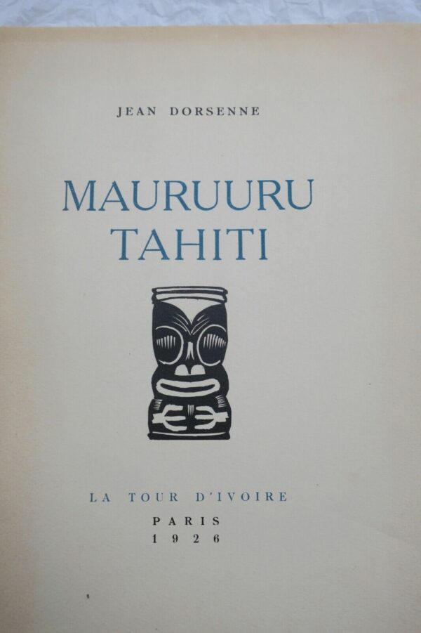 Jean Dorsenne Mauruuru Tahiti – Image 3