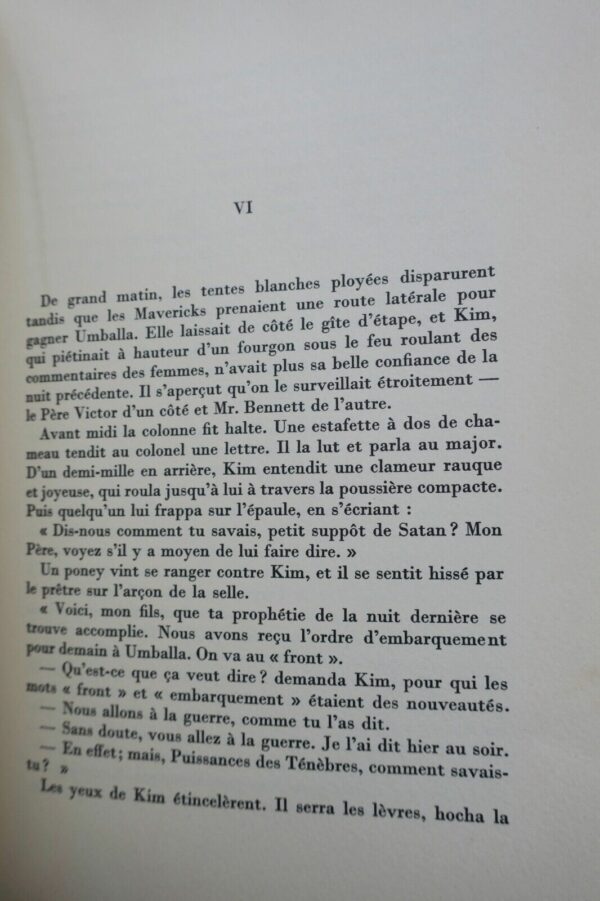 KIPLING (Rudyard) KIM 1947 vélin – Image 4