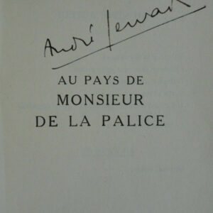 LA PALICE GERVAIS  Au pays de Monsieur de La Palice  +envoi