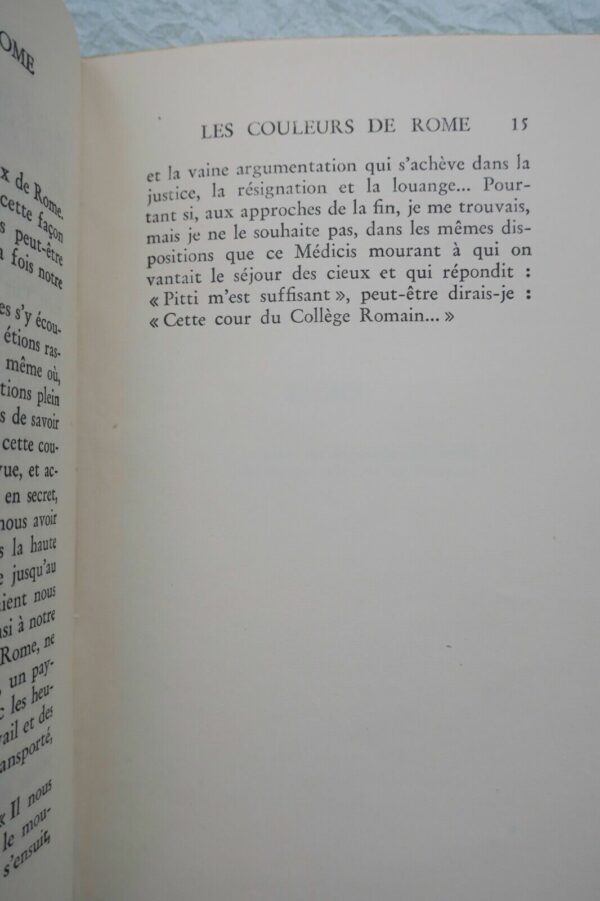 LARBAUD (Valery). Aux couleurs de Rome – Image 7