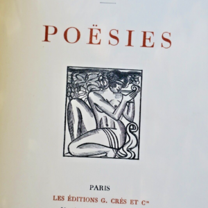 LOUYS Pierre Poésies ill-Maillol
