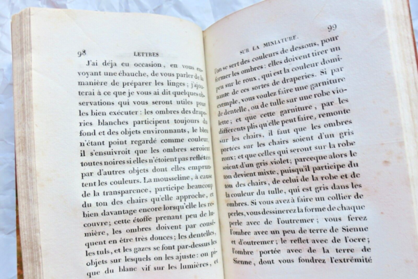Lettres sur la miniature 1822 – Image 7