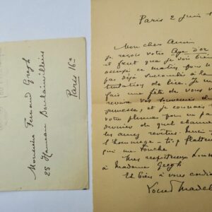 Louis Madelin Lettre autographe manuscrite