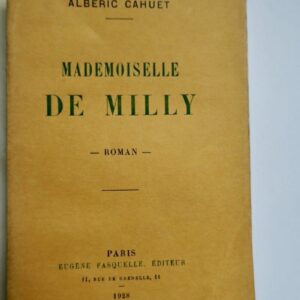 MADEMOISELLE DE MILLY - ROMAN.