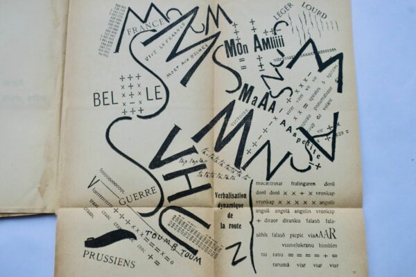 MARINETTI Les Mots en Liberté Futuristes 1919 – Image 11
