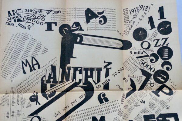 MARINETTI Les Mots en Liberté Futuristes 1919 – Image 13