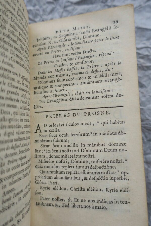 MISSEL DE PARIS Imprimé par ordre de Monseigneur l'Archevêque de Paris 1738 – Image 6