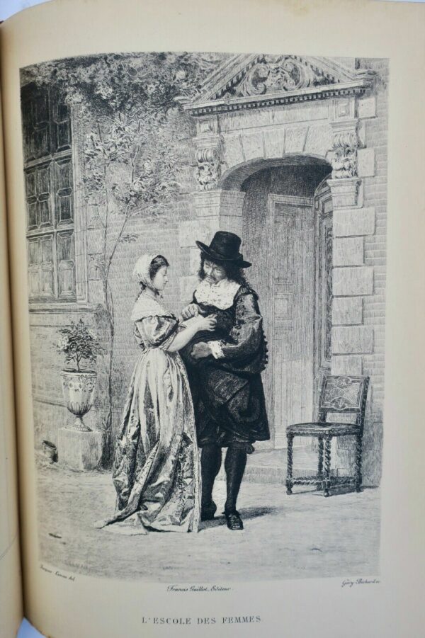 MOLIERE Théâtre de Molière dessins de G. Bruyer 1924