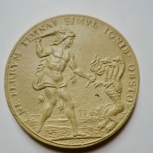 Médaille en plâtre 51 mm
