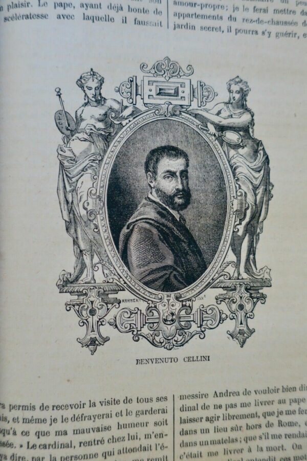 Mémoires de BENVENUTO CELLINI + va-nu-pieds par L. Cladel – Image 7