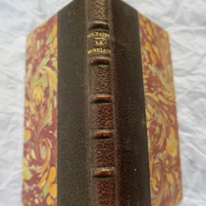 Mini VOLTAIRE LA HENRIADE, poëme 1824 miniature 66 x 105 mm.