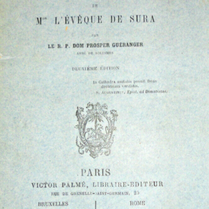 Monarchie pontificale a propos du livre de Mseigneur l'évèque de Sura 1870