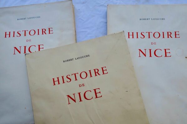 NICE Histoire de Nice LATOUCHE  1951 – Image 3