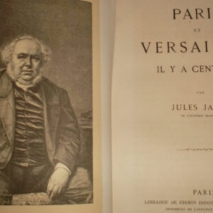 Paris et Versailles Il y a Cent Ans,1874 Janin