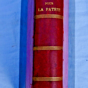 Patrie MUN Albert de (Comte). Pour la patrie 1912