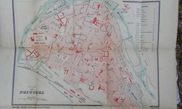 Poitiers plan complet de poitiers – Image 3
