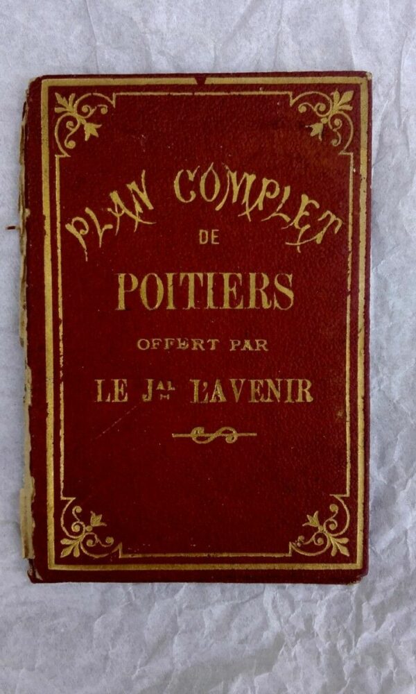 Poitiers plan complet de poitiers