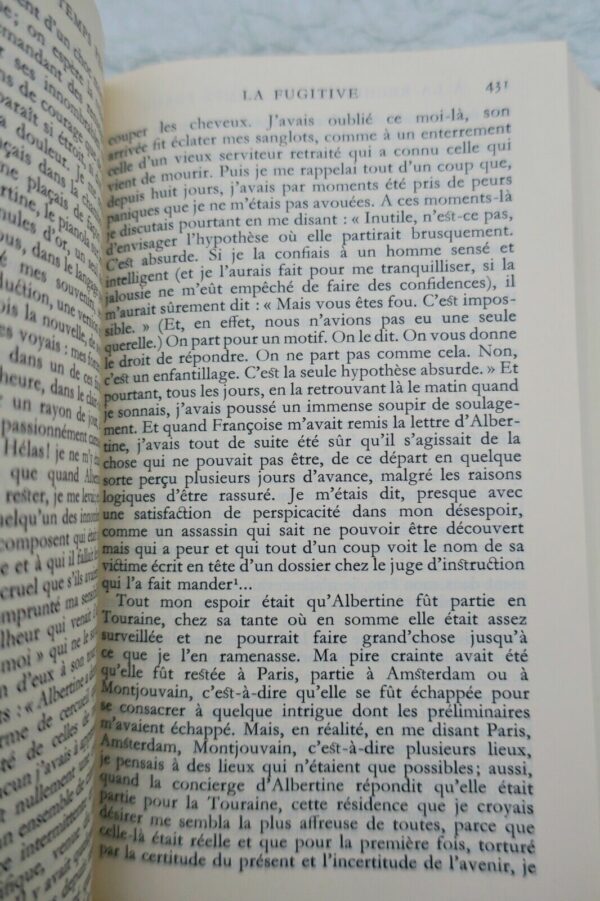 Proust, Marcel A la recherche du temps perdu PLEIADE 1954 – Image 8