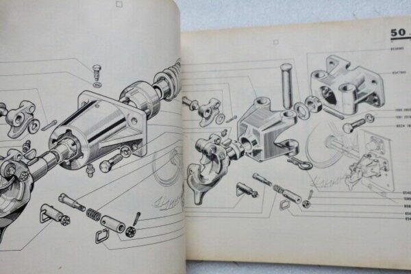 Renault Motoculture Catalogue pièces rechanges détachées  R 7055 P.R. 725 – Image 5