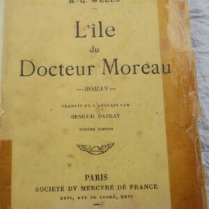 SF WELLS  L'ile du Docteur Moreau 1906