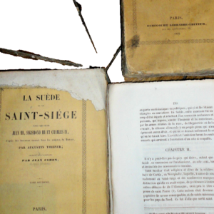 SUEDE ET LE SAINT SIEGE sous les rois 3/3 1842