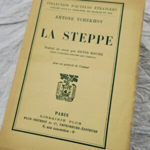 TCHEKHOV ANTONE LA STEPPE 1925