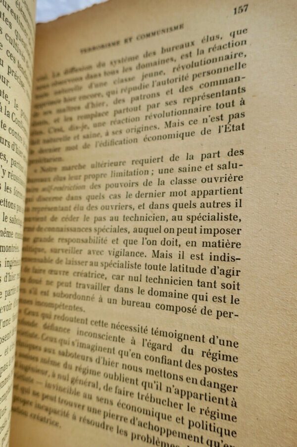 TROTSKY EO Terrorisme et communisme 1920 – Image 4