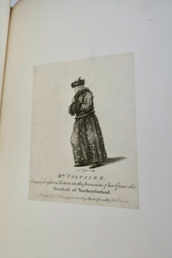 Voltaire 178 portraits, frontispices...gravures sur cuivre, acier, eaux-fortes – Image 12
