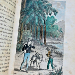 WYSS Le Robinson suisse, ou récit d'un père de famille jeté par un naufrage 1837