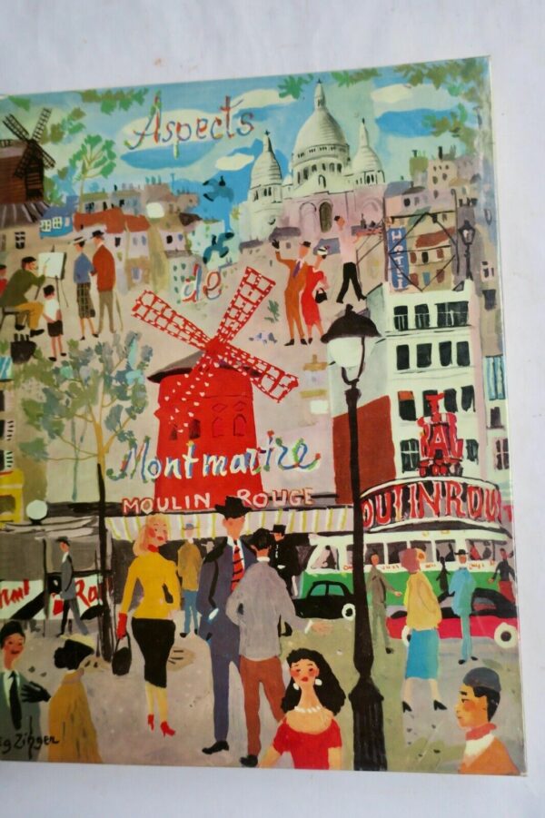 paris AU MOULIN ROUGE - PARIS - LE 27 AVRIL 1956