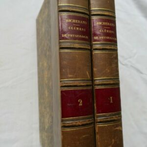 physiologie RICHERAND  Elémens de Physiologie 1825